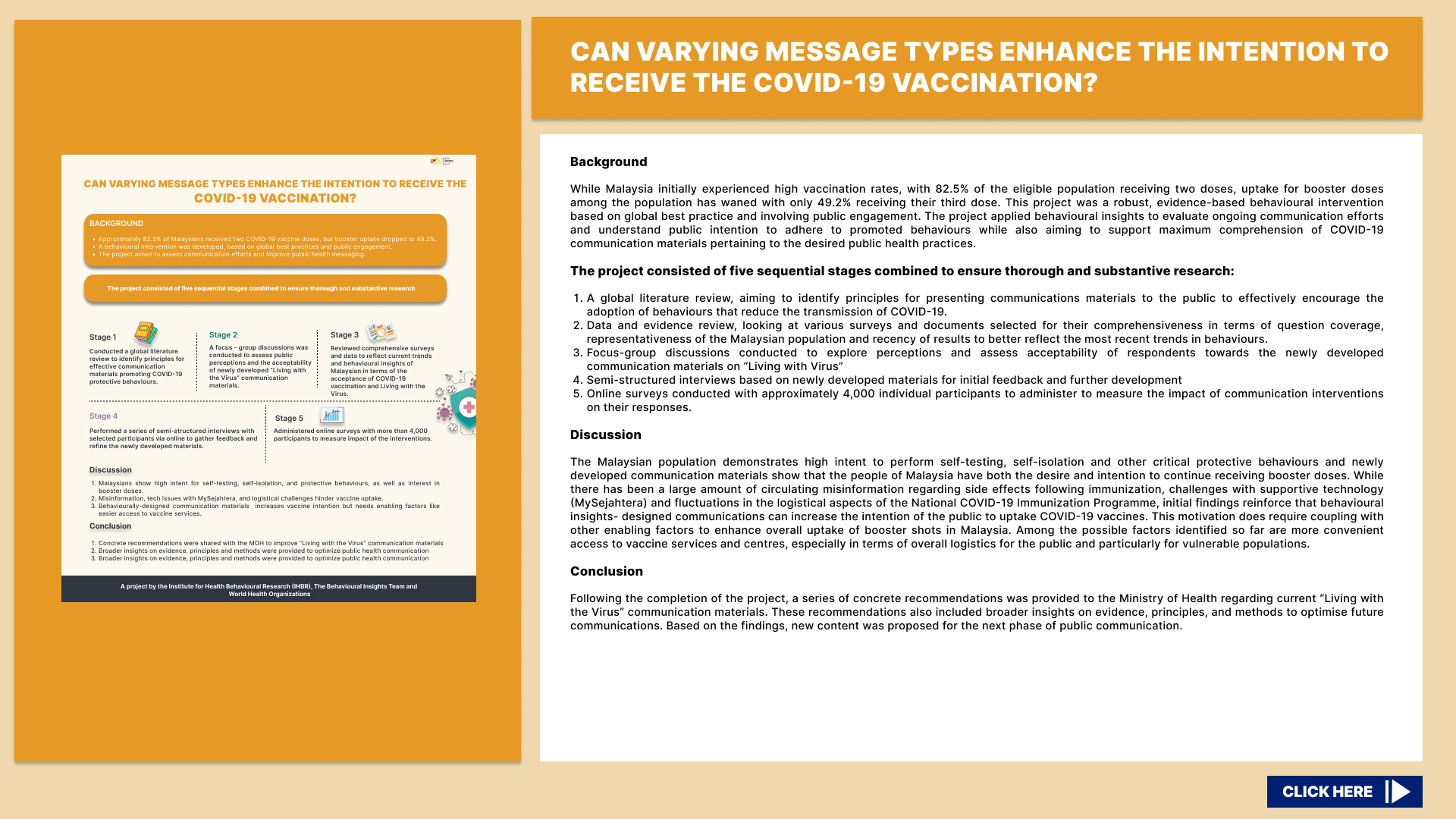 SLIDE CAN VARYING MESSAGE TYPES ENHANCE THE INTENTION TO RECEIVE THE COVID 19 VACCINATION 