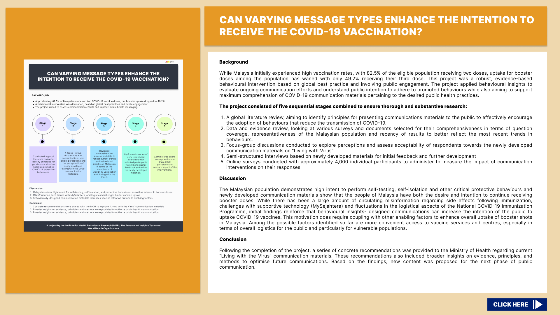 SLIDE CAN VARYING MESSAGE TYPES ENHANCE THE INTENTION TO RECEIVE THE COVID 19 VACCINATION 1